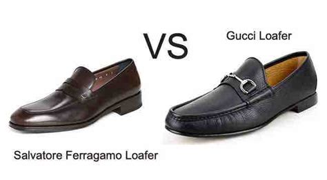 salvatore ferragamo vs gucci|gucci shoes.